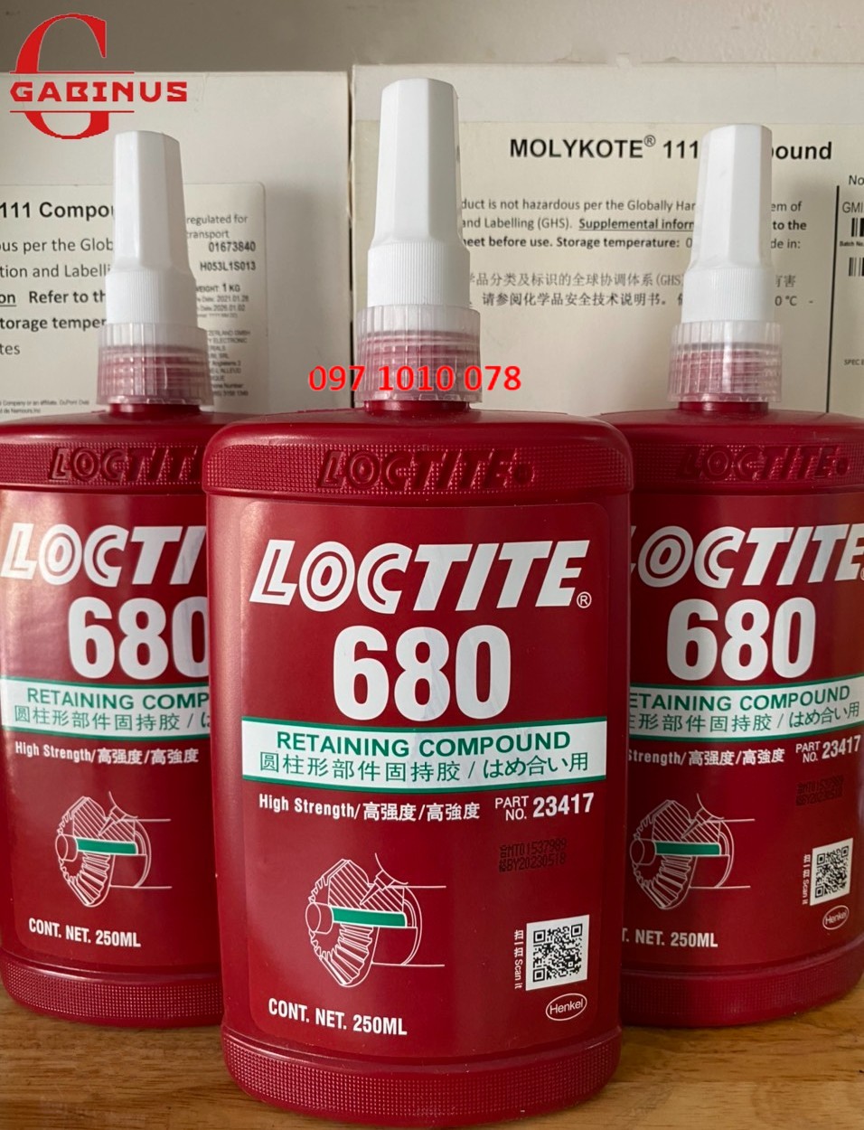 LOCTITE 680 / KEO CHỐNG XOAY
