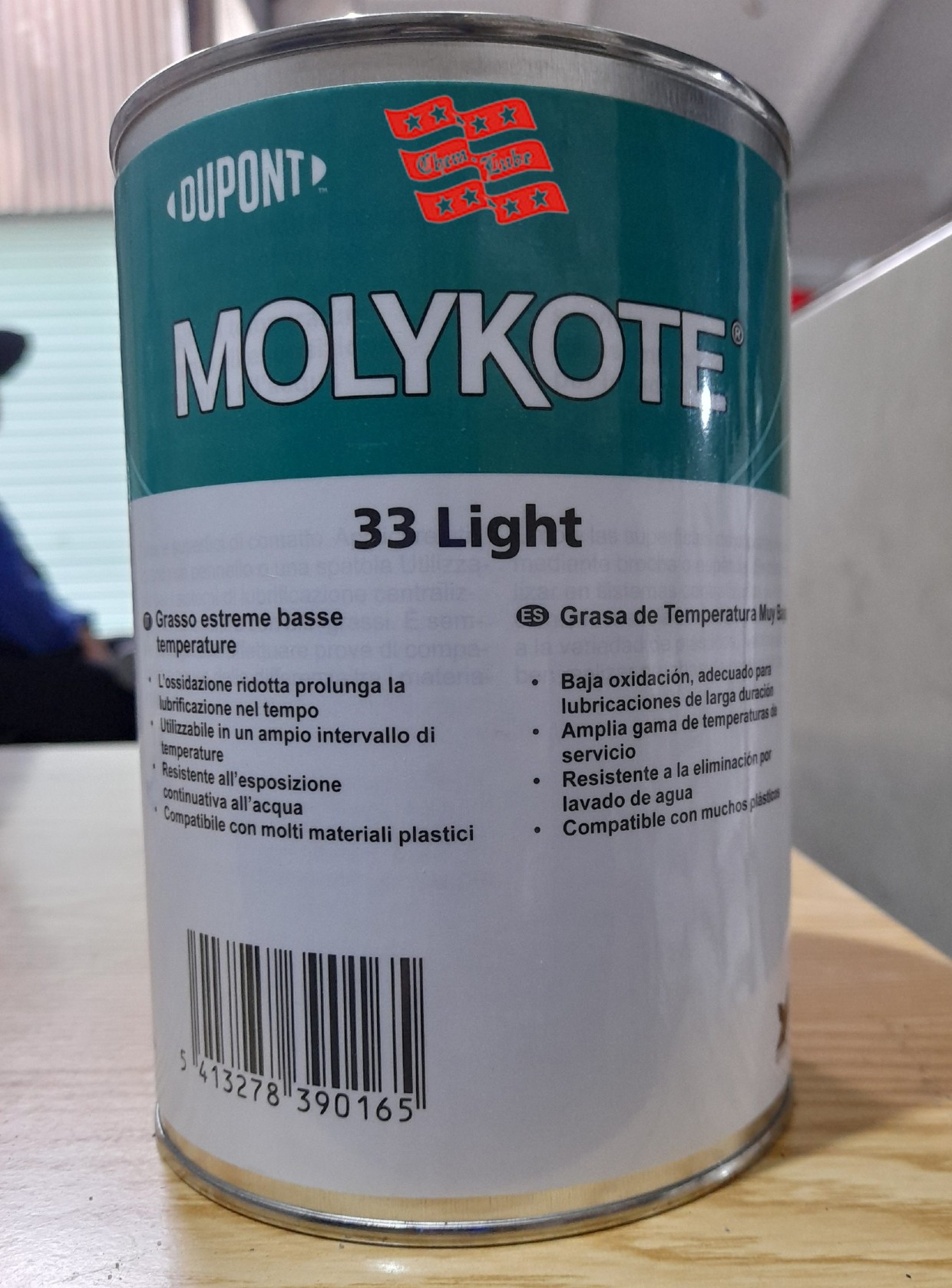 MOLYKOTE 33 LIGHT / Mỡ nhiệt độ cực thấp