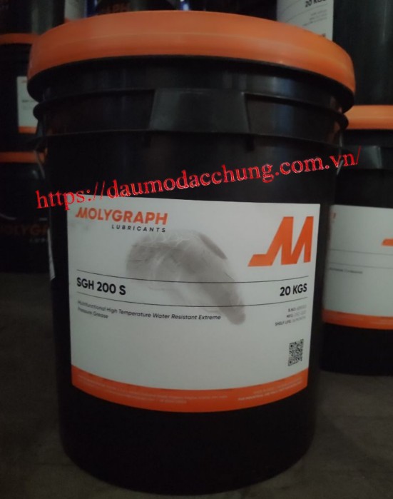 MOLYGRAPH SGH 200S / MỠ Ổ BI CHỊU NHIỆT, CHỊU TẢI